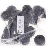 Maxbell 20pcs Plastic Non-slip Double Hole String Cord Locks for Shoelace Bag Decor