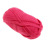 Maxbell One Roll Cloth Hand-Woven Yarn Round Cloth Coarse Line for DIY Bag Basket 58