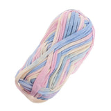 Maxbell 100g Polyester Blankets Bags Chunky Roving Yarn for Knitting Crocheting 10