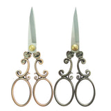 Maxbell 2pcs Vintage Flower Sewing Embroidery Scissors Cross Stitch Tool