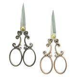 Maxbell 2pcs Vintage Flower Sewing Embroidery Scissors Cross Stitch Tool