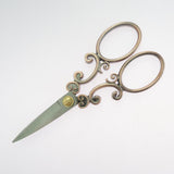 Maxbell 2pcs Vintage Flower Sewing Embroidery Scissors Cross Stitch Tool