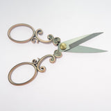 Maxbell 2pcs Vintage Flower Sewing Embroidery Scissors Cross Stitch Tool