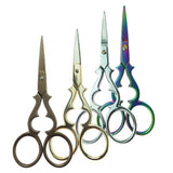 Maxbell Vintage Gourd Shape Sewing Embroidery Scissors Cross Stitch Tool Gold - Aladdin Shoppers