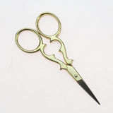 Maxbell Vintage Gourd Shape Sewing Embroidery Scissors Cross Stitch Tool Gold - Aladdin Shoppers