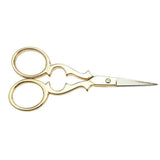 Maxbell Vintage Gourd Shape Sewing Embroidery Scissors Cross Stitch Tool Gold - Aladdin Shoppers