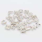 2 x 26 English Letter Metal Rivets Claw Studs for Bags Clothes Hats Decor