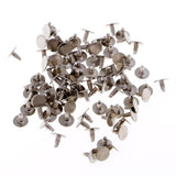 Maxbell 100 Set Plastic Star Press Studs Rivets Snap Fasteners for Leather Craft 9mm