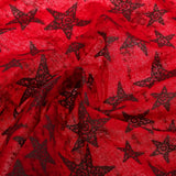 Maxbell DIY Purse Sewing Material Handmade Fabric Bag Embroidery Kit Red