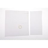 Maxbell DIY Purse Sewing Material Handmade Fabric Bag Embroidery Kit Light Purple