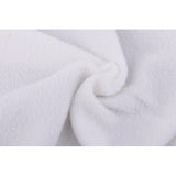 Maxbell DIY Purse Sewing Material Handmade Fabric Bag Embroidery Kit Light Purple