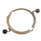 Maxbell DIY Purse Sewing Material Handmade Fabric Bag Embroidery Kit Light Purple