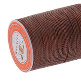 Maxbell 0.8mm Round Polyester Waxed Thread Sewing Stitching DIY Craft Dark Brown - Aladdin Shoppers