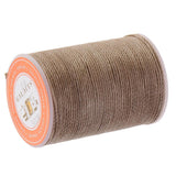 Maxbell 0.8mm Round Polyester Waxed Thread Sewing Stitching DIY Craft Coffee - Aladdin Shoppers