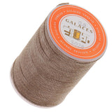 Maxbell 0.8mm Round Polyester Waxed Thread Sewing Stitching DIY Craft Coffee - Aladdin Shoppers