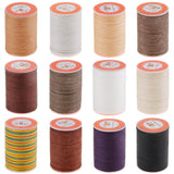 5Pcs 0.45mm Leather Sewing Waxed Thread Hand Stitching Repair Cord