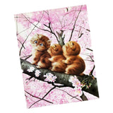 Maxbell 5D DIY Diamond Painting Cute Three Cat  with Cross Stitch Kit for Home Decor