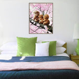 Maxbell 5D DIY Diamond Painting Cute Three Cat  with Cross Stitch Kit for Home Decor
