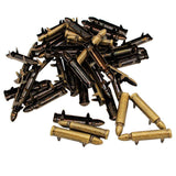 Maxbell 50pcs Alloy Bullet Shape Rivets Spike Studs Spots for DIY Belts Bags Bronze
