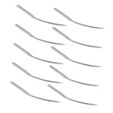 30Pcs Portable Silver Metal Blindstitch Sewing Machine Needles LW*6T