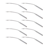 40Pcs Portable Silver Metal Blindstitch Sewing Machine Needles LW*6T