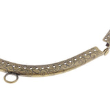 Maxbell 24.5cm Metal Arch Frame Kiss Clasp Lock Bead Head DIY Purse Bag Coffee - Aladdin Shoppers
