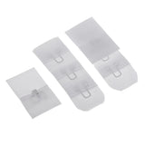 Maxbell 10 Set 1 Hook 3 Rows Bra Extenders Elastic Stretchy Bra Strap Extension White - Aladdin Shoppers