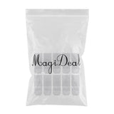 Maxbell 10 Set 1 Hook 3 Rows Bra Extenders Elastic Stretchy Bra Strap Extension White - Aladdin Shoppers