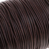 Maxbell 80 Meters 2mm Cotton Waxed Cord Beading DIY Jewelry Making Thread Coffee - Aladdin Shoppers