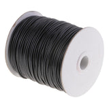 Maxbell 2pcs 80 Meters 2mm Cotton Waxed Cord Beading DIY Jewelry Making Thread