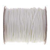 Maxbell 80 Meters 2mm Cotton Waxed Cord Beading DIY Jewelry Making Thread White - Aladdin Shoppers