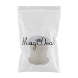 Maxbell 80 Meters 2mm Cotton Waxed Cord Beading DIY Jewelry Making Thread Beige - Aladdin Shoppers