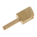 Maxbell Maxbell 4mm Head Slotted Width Brass Leather Edge Solder Soldering Iron Tip DIY Tool