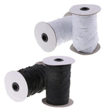 Maxbell 50 Yards Press Studs Snap Fastening Tape Sewing For Duvet Covers White - Aladdin Shoppers