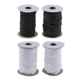 Maxbell 50 Yards Press Studs Snap Fastening Tape Sewing For Duvet Covers White - Aladdin Shoppers