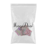 Maxbell 50 Pieces 10x10cm Cotton Fabric Bundle Patchwork Pre-Cut Quilt Square DIY Sewing Scrapbooking Quilting - Aladdin Shoppers