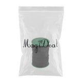 Maxbell 2pcs 500 Meter Elastic Cord Thread Jewelry Making Beading String Black+White