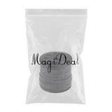 Maxbell 100 Yards 2.6mm Flat Suede PU Leather String Jewelry Making Thread Cord Grey - Aladdin Shoppers