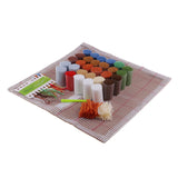 2 Set Rabbit Pillowcase Latch Hook Kit and 2pcs Latch Hook Tool for Beginner