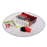 Latch Hook Rug Kits DIY Dog Craft Embroidery Cushion with Wood Crochet Hook