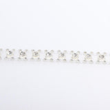 Maxbell 1 Yard Beaded Rhinestone Applique Headband Bridal Waist Belt Wedding Dress - Aladdin Shoppers