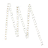 Maxbell 1 Yard Beaded Rhinestone Applique Headband Bridal Waist Belt Wedding Dress - Aladdin Shoppers