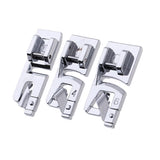 Maxbell 3 Pieces 3mm 4mm 6mm Narrow Rolled Hem Domestic Sewing Machine Presser Foot Feet - Aladdin Shoppers
