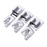 Maxbell 3 Pieces 3mm 4mm 6mm Narrow Rolled Hem Domestic Sewing Machine Presser Foot Feet - Aladdin Shoppers