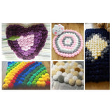 Maxbell 100x150cm Blank Rug Hooking Mesh Canvas for Latch Hook Rug Tapestry Canvas DIY - Aladdin Shoppers