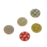Maxbell Wholesale 100Pcs Handmade Wood Button Sewing DIY Craft Scrapbooking Embellishments - Aladdin Shoppers