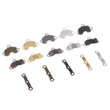 Maxbell 50 Sets 5 Colors Metal Sew-on Hooks and Eyes Closures for Trousers Skirt Dress Suits - Aladdin Shoppers