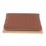 Maxbell 1 Meter Anti-skid Design Polyester Gabardine Fabric for Cushion Carpet Beige - Aladdin Shoppers