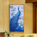 Maxbell Peacock Shaped DIY 5D Diamond Embroidery Painting Kit for Beginner Art Home Decor - Aladdin Shoppers