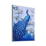 Maxbell Peacock Shaped DIY 5D Diamond Embroidery Painting Kit for Beginner Art Home Decor - Aladdin Shoppers
